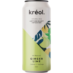 Photo of Kreol Drink Sparkling Ginger Lime 330ml