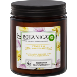 Photo of Botanica By Air Wick Scented Candle Vanilla & Himalyan Magnolia 1g