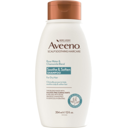 Photo of Aveeno Rose Water & Chamomile Shampoo For Dry Hair 354ml