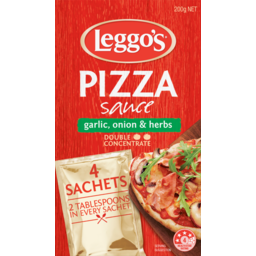 Photo of Leggo's Pizza Sauce With Garlic, Onion & Herbs 4 Sachets