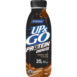 Photo of Sanitarium Up & Go Protein Energize Choc Hit Flavour 500ml