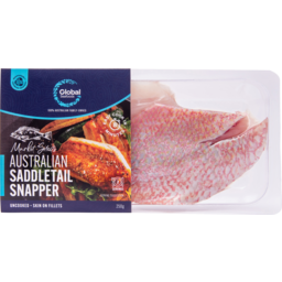 Photo of Global Seafoods Aus Stail Snapper Skin On 2pc 250g 250g