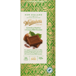 Photo of Whittaker's Chocolate Artisan Collection Hazelnut 100g