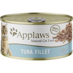 Photo of Applaws Cat Food Can Tuna Fillet 70g