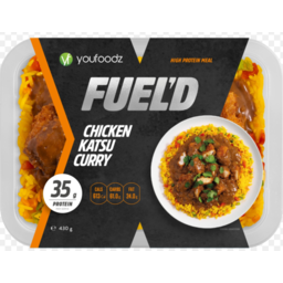 Photo of youfoodz Fuel'd Chicken Katsu Curry 430gm