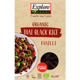 Photo of Explore Cuisine Organic Thai Black Rice Fusilli
