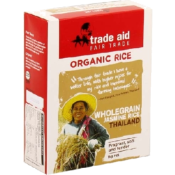 Photo of Trade Aid Wholegrain Jasmine Rice 1kg