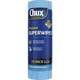 Photo of Chux® Original Superwipes® 25 Pack 25pk