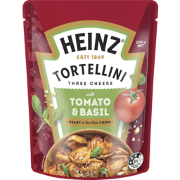 Photo of Heinz Tortellini Three Cheese with Tomato & Basil