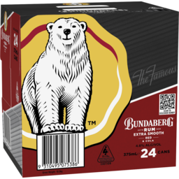 Photo of Bundaberg Red Rum & Cola Cube Cans