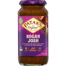 Photo of Pataks Rogan Josh Medium Simmer Sauce 450g