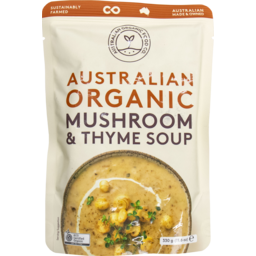 Photo of Australian Org Mushroom & Thyme Soup 330g