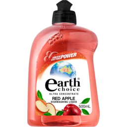 Photo of Earth Choice Red Apple Ultra Concentrate Dishwashing Concentrate 500ml