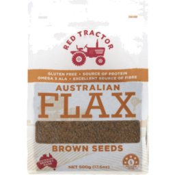 Photo of Red Tractor Brown Flax Seeds 500g