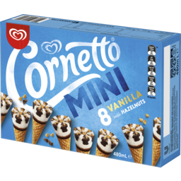 Photo of Cornetto Ice Confection Convenient Snack Classic Vanilla Cone With Chocolate Tip 480ml