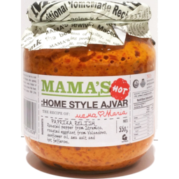 Photo of Sauce - Mamas Homestyle Ajvar Hot 550gm