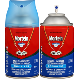 Photo of Mortein Automatic Spray Refill Odourless Indoor Bonus Pack