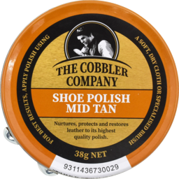 Photo of Cobbler Co. Shoe Polish Mid Tan
