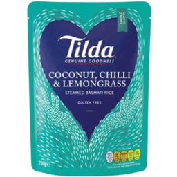 Photo of Tilda Steamed Rice Coconut Chilli & Lemongrass