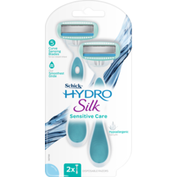 Photo of Schick Hydro Silk Disposable Razors 2pk 1