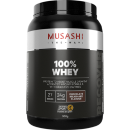 Photo of Musashi 100% Whey Chocolate Milkshake 900g 900g