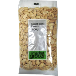 Photo of The Market Grocer Peanuts Roasted and Unsalted 500G