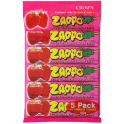 Photo of Zappo Grape Flavour Chews 5pk