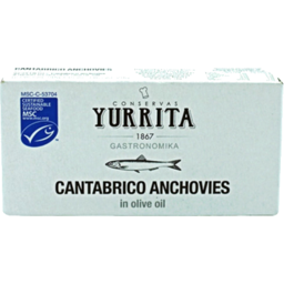 Photo of Yurrita Cantabrico Anchovies 50g