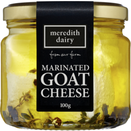 Photo of Meredith Dairy Marinated Goat Cheese 100g