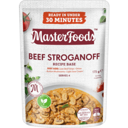 Photo of MasterFoods Beef Stroganoff Recipe Base Stove Top Pouch