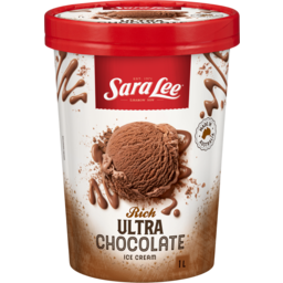 Photo of Sara Lee Ultra Chocolate Ice Cream 1L