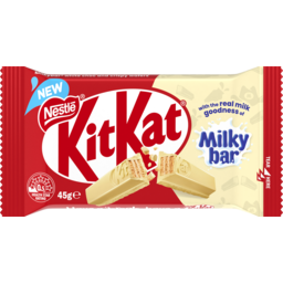 Photo of Kit Kat White Milky Bar 45gm