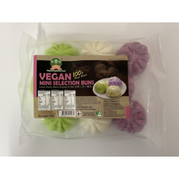 Photo of Vegan Mini Buns 3 Colour 9pc