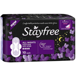 Photo of Stayfree All Nights Extra Long/Wing 10