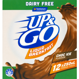 Photo of Up&Go Dairy Free Choc Ice 12x250ml
