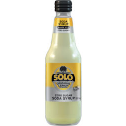 Photo of Solo Zero Sugar Soda Syrup Sugar Free Cordial For Soda Water 300ml