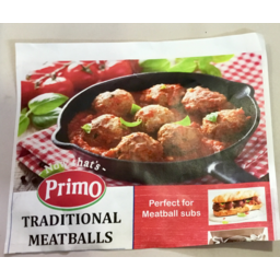 Photo of PRIMO MEATBALLS TRADITIONAL