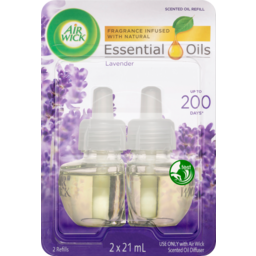 Photo of Air Wick Refill Fragrance Infused With Natural Essential Oils Lavender 2 Pack