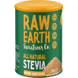 Photo of Raw Earth Stevia Brown 200g
