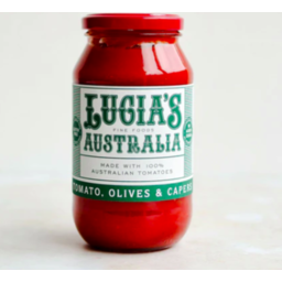 Photo of Lucia's Tomato Olive & Caper Pasta Sauce