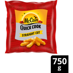 Photo of Mccain Quick Cook Chips Straight Cut 750g