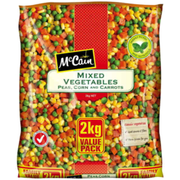 Photo of Mccain Peas/Corn/Carrot 2kg