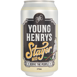 Photo of Young Henrys Stayer Mid Ale Can 375ml