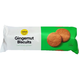 Photo of Value Gingernut Biscuits 200g
