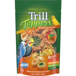 Photo of Trill Toppers Bird Treat 8 Pack