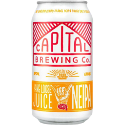 Photo of Capital Brewing Hang Loose Juice NEIPA Can 375ml