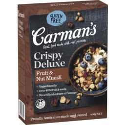Photo of Breakfast, Carman's Crispy Deluxe Fruit & Nut Muesli 400 gm