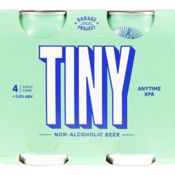 Photo of Garage Project Non-Alcoholic Beer Tiny Xpa 4 Pack X