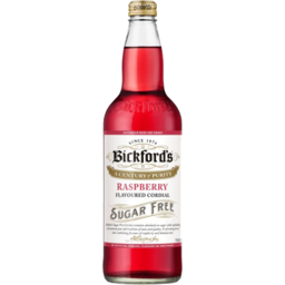 Photo of Bickfords Sugar Free Raspberry Cordial