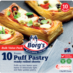 Photo of Borg's Frozen Puff Pastry